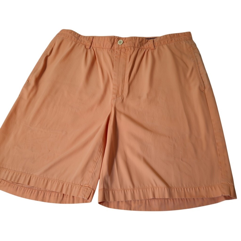 Vineyard Vines Chino Shorts Mens 38 Orange Peach Cotton Classic Fit Preppy